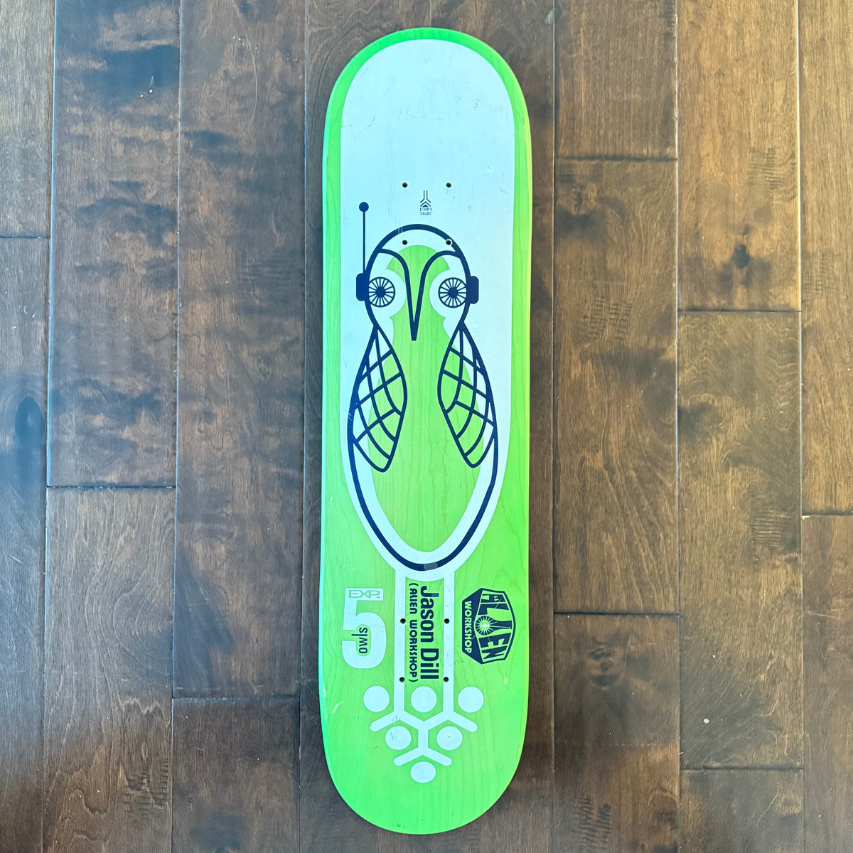 Alien Workshop Jason Dill 5 Owls Series Board (2001)