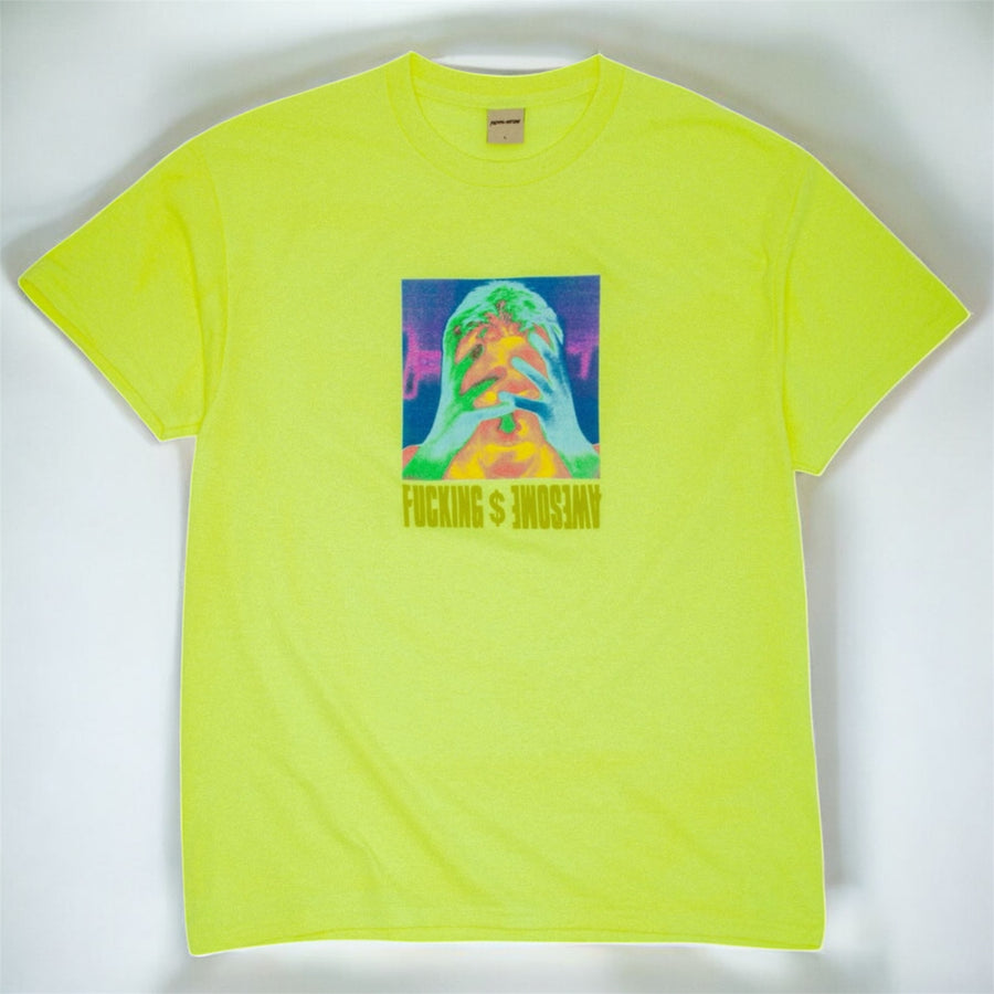 Fucking Awesome Migraine Tee (Neon Yellow)
