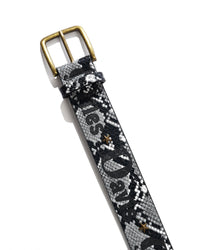 Butter Goods Miles Studded Belt (Snakeskin)