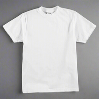 Shaka Wear SHMHSS 7.5 Oz Heavyweight Blank Tee (White)